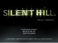 Silent Hill Trial Version PS1 - JPN Распаковка